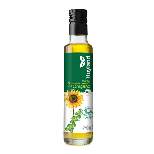 Bio Harzer Sonnenblumenöl mit Oregano